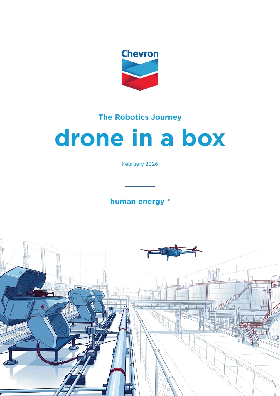 Cover of The Robotics Journey Part 2, drone in a box, February 2026